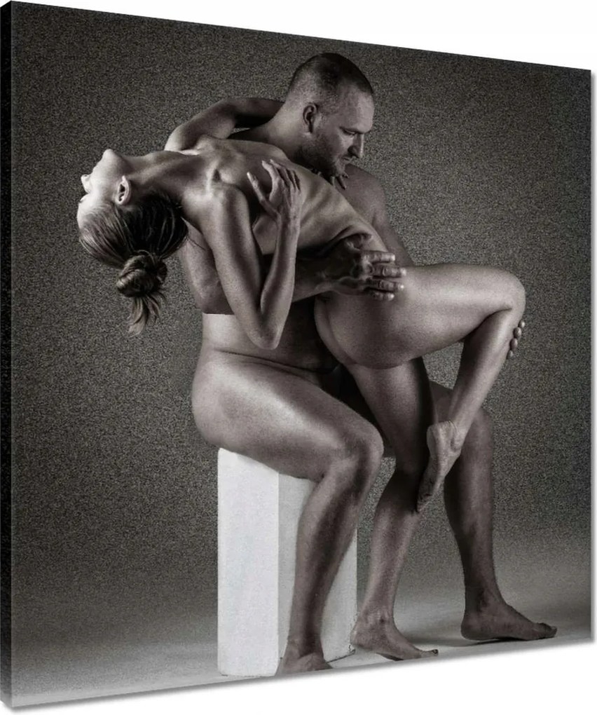 Vászonkép 50x50 Aktok Meztelenség Szerelem Fotó