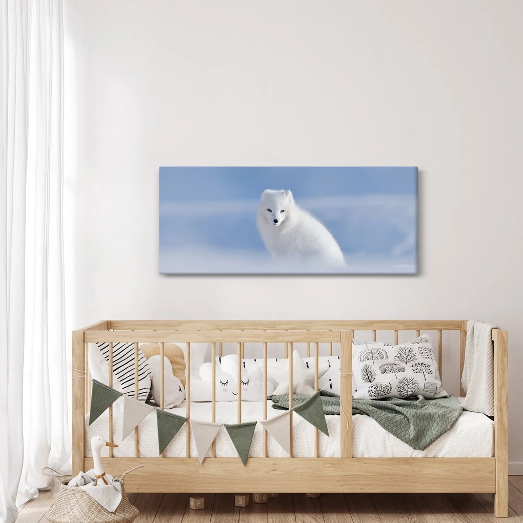 Kép - Sarki róka (120x50 cm)