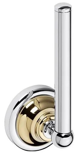 Papírtartó 6,5x17 cm ezüst/arany