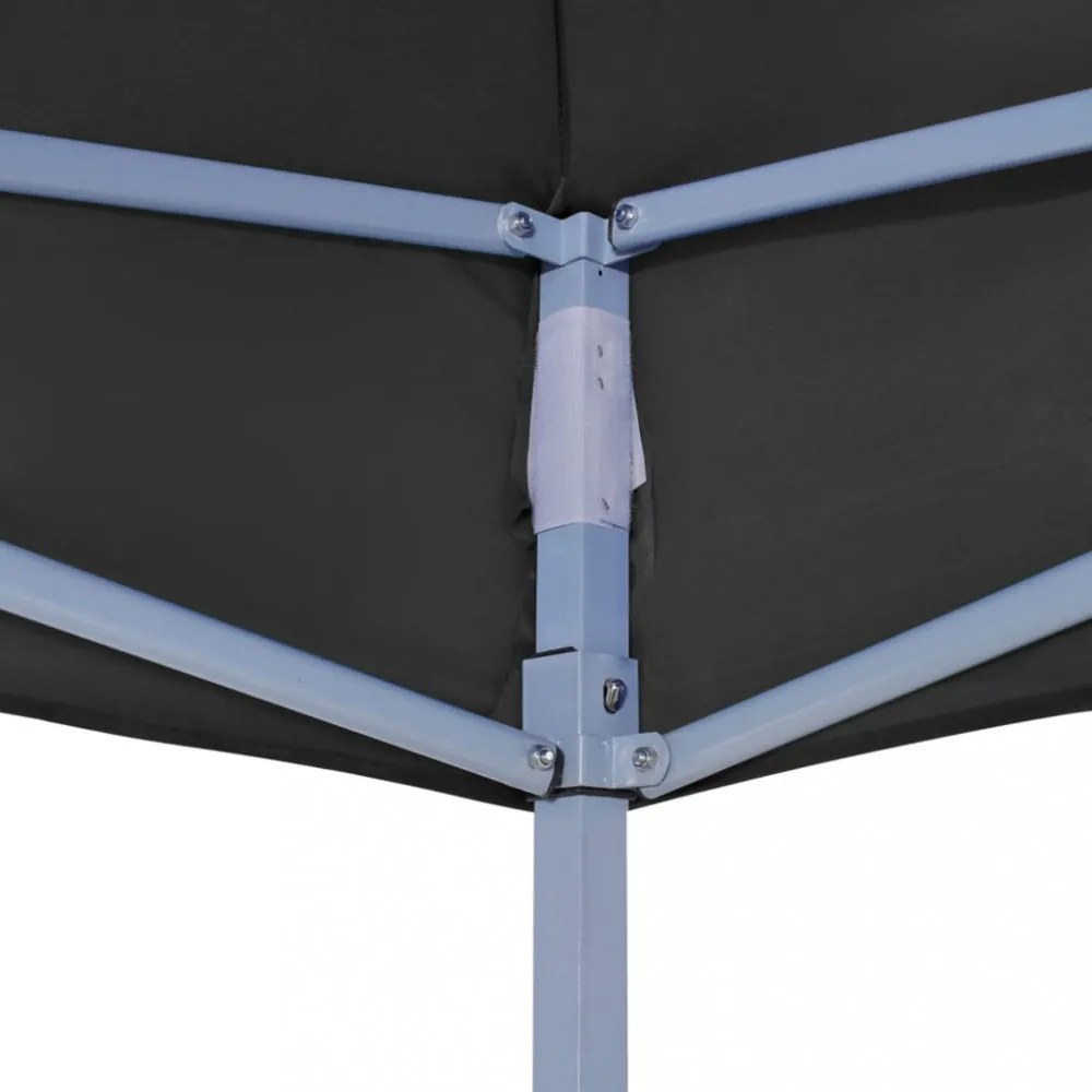 fekete tető partisátorhoz 3 x 3 m 270 g/m²