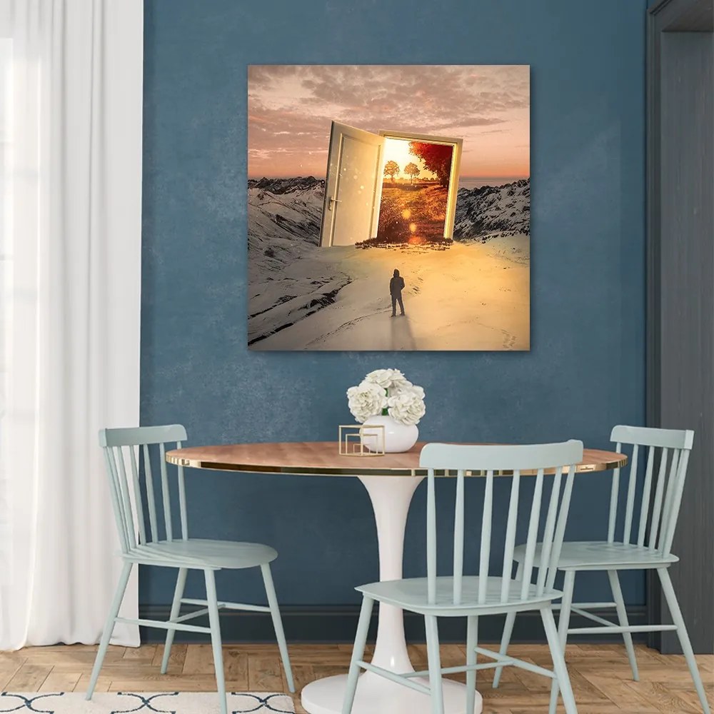 Gario Vászonkép Egy másik évszak - Zehem Chong Méret: 60 x 60 cm
