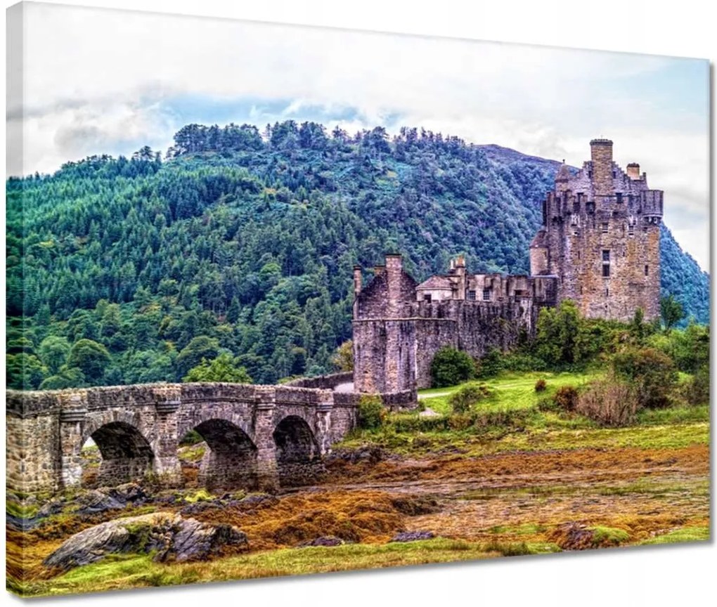 Vászonkép 40x30 Régi kastély