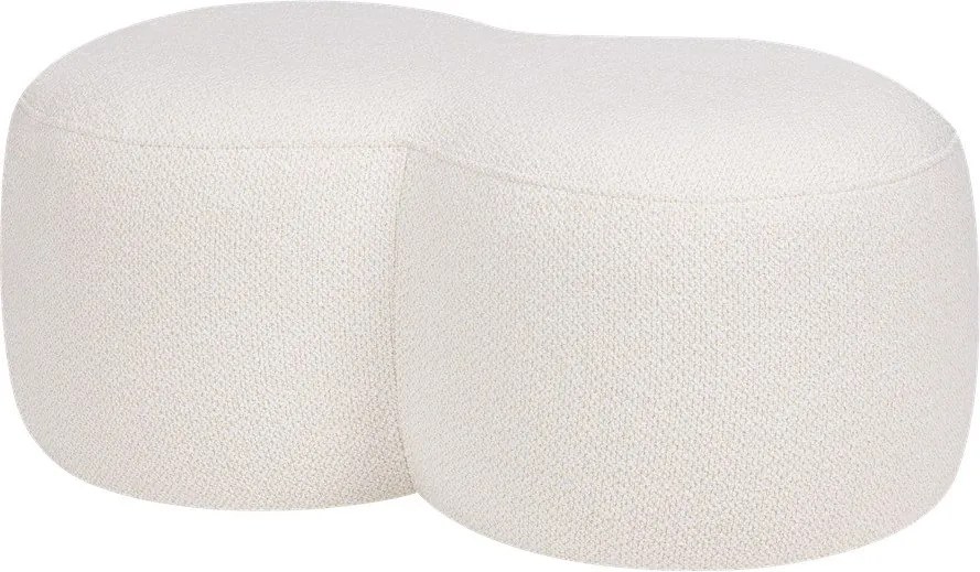 Bézs buklé puff Umbo – noo.ma