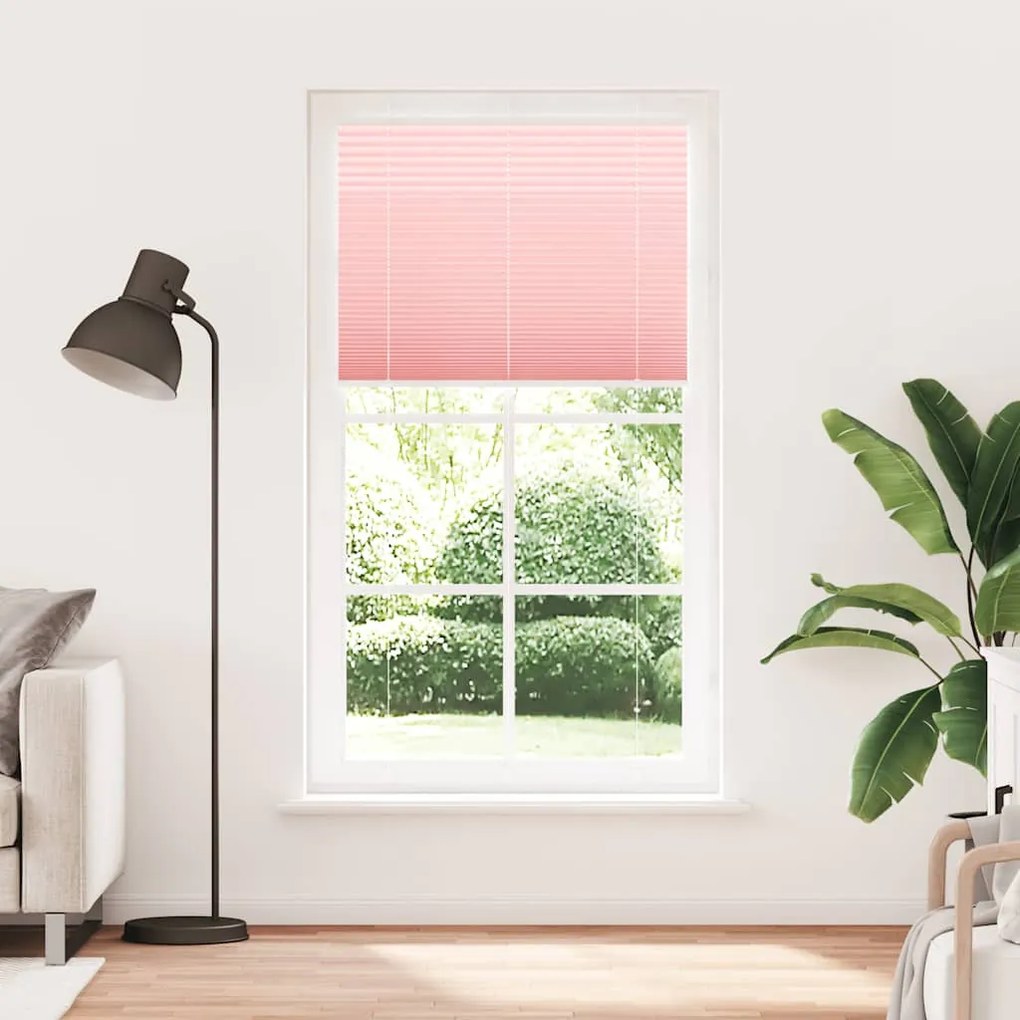pliszírozott redőny rózsaszín 105x200cm szövetszélesség 104,4cm