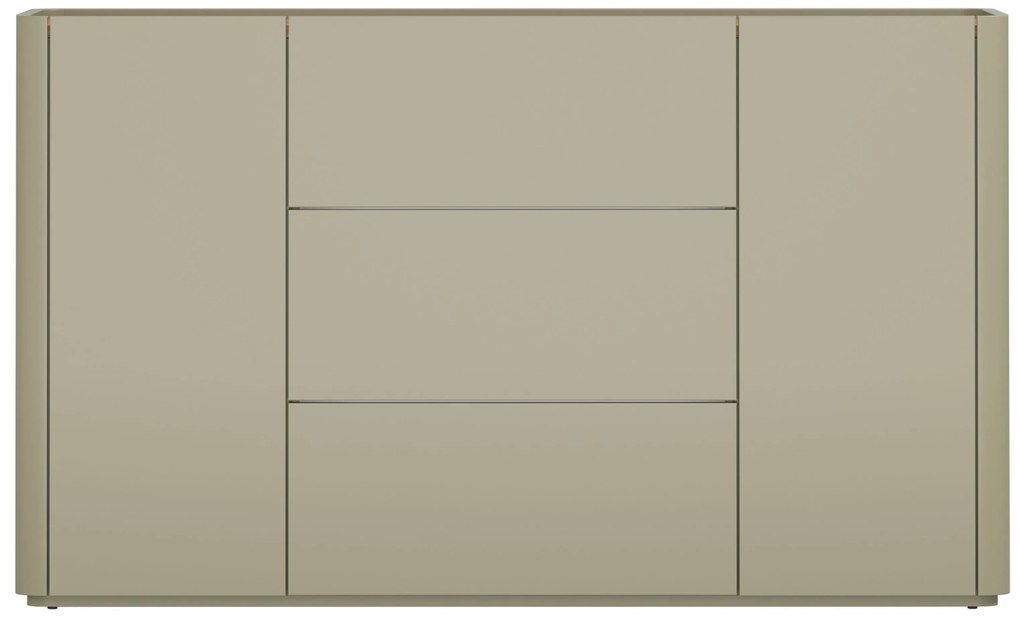 Elivo fiókos komód 150 cm - eukaliptusz / baltic dune tölgy