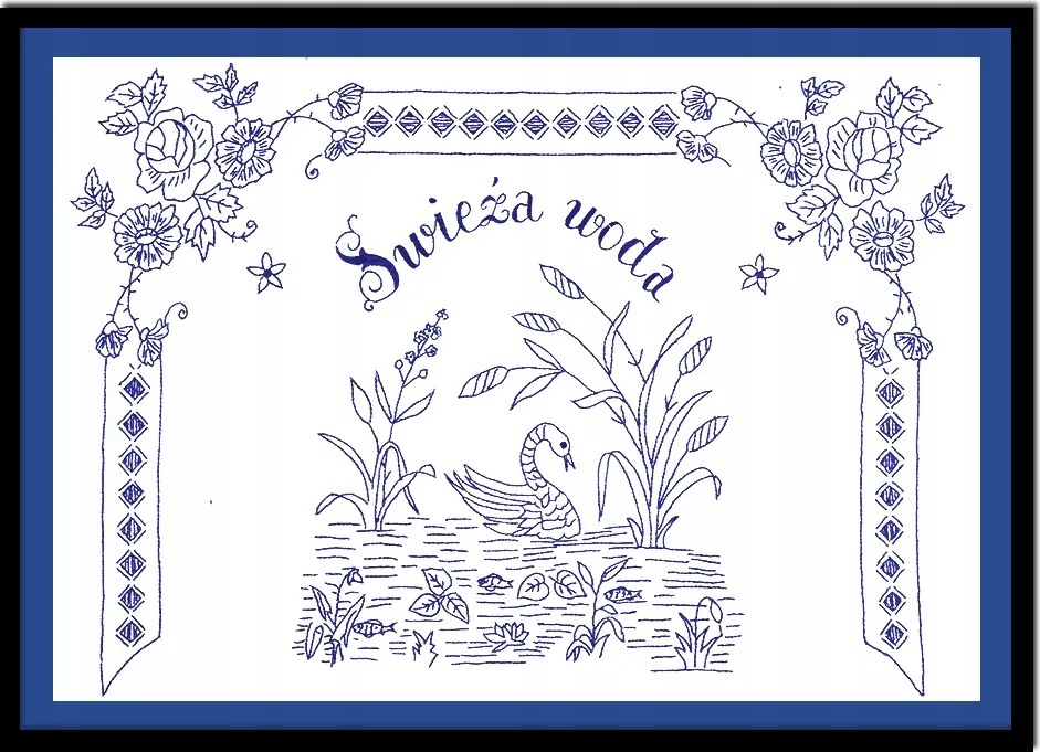 Vászonkép Poszter Keretben Fürdőszoba Wc Friss Víz Tó P2542_43x53