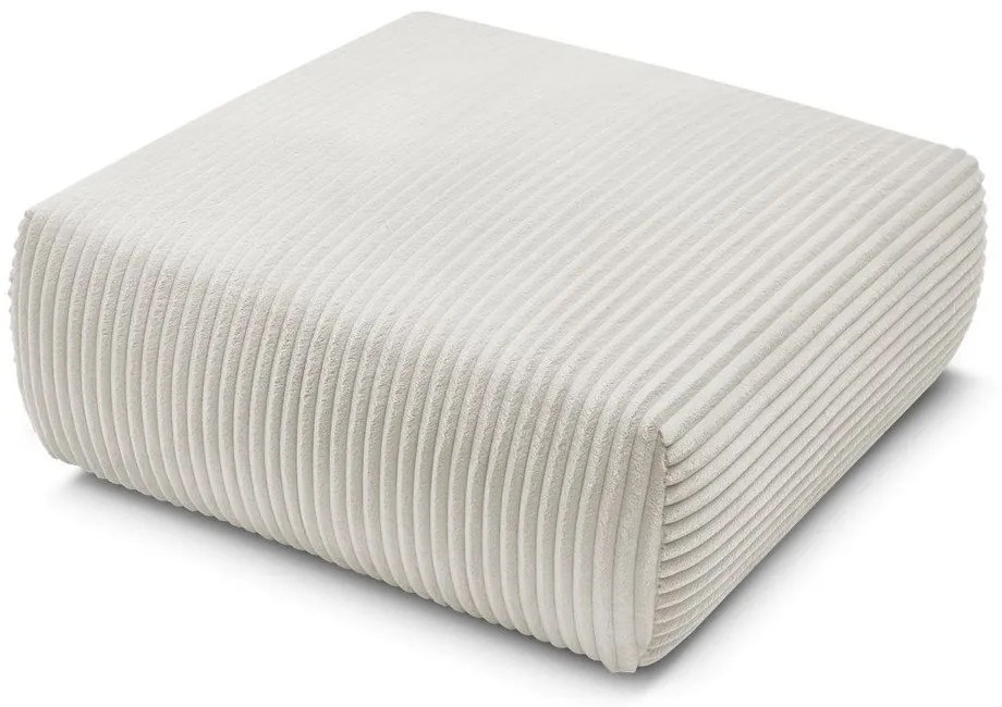 Krémszínű kordbársony lábtartó Lucien – Bobochic Paris