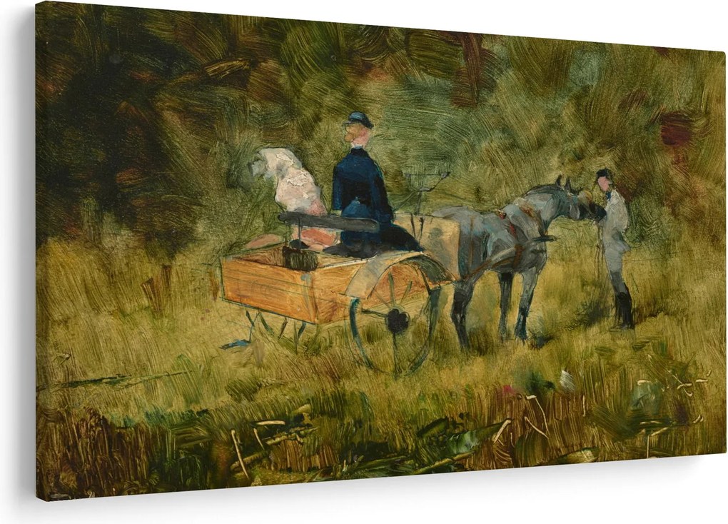Kép - Henri de Toulouse-Lautrec, The Trap, reprodukciók (90x60 cm)