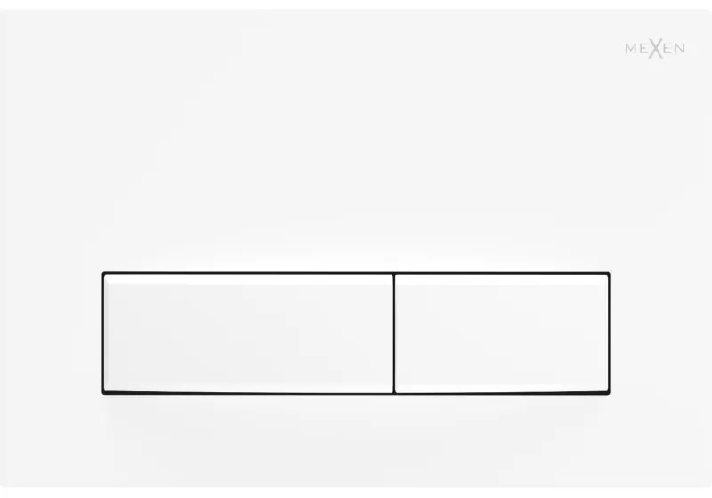 Mexen FENIX 09 - öblítő gomb Mexen Fenixhez, fehér matt, 600920