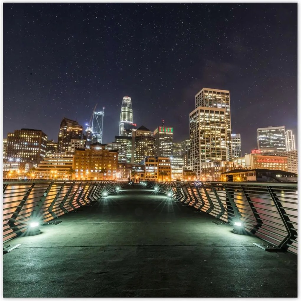 Poszterek 100x100 Városi táj Kilátás