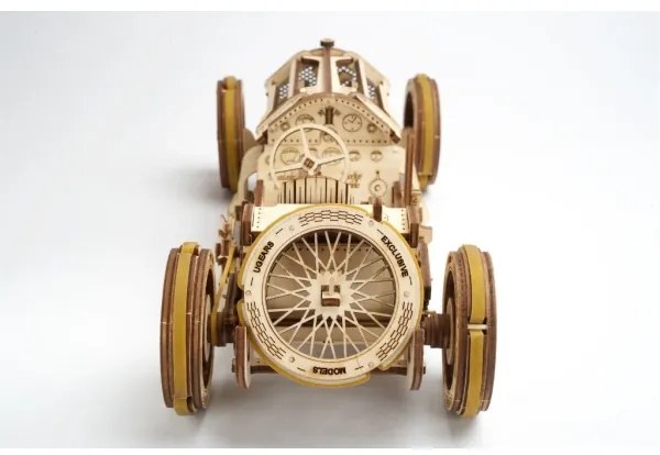 Ugears 3D fa mechanikus puzzle U9 Grand Prix autó
