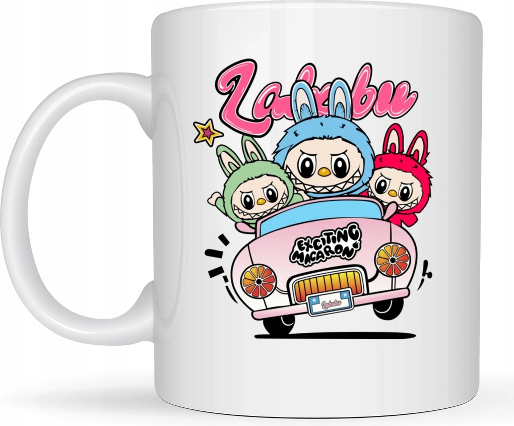 Viral Bögre Gyerekeknek Ajándék Labubu Születésnapra Kawaii Minták