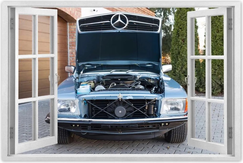 Poszterek 90x60 Mercedes 450 Slc Klasszikus