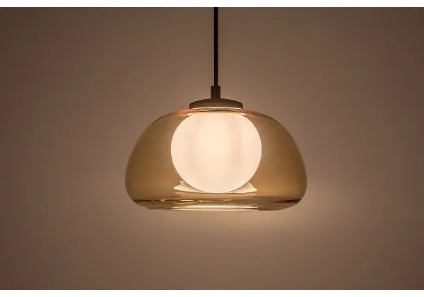 Rabalux 72273 - Csillár zsinóron ELOWEN 1xG9/5W/230V barna/füstös