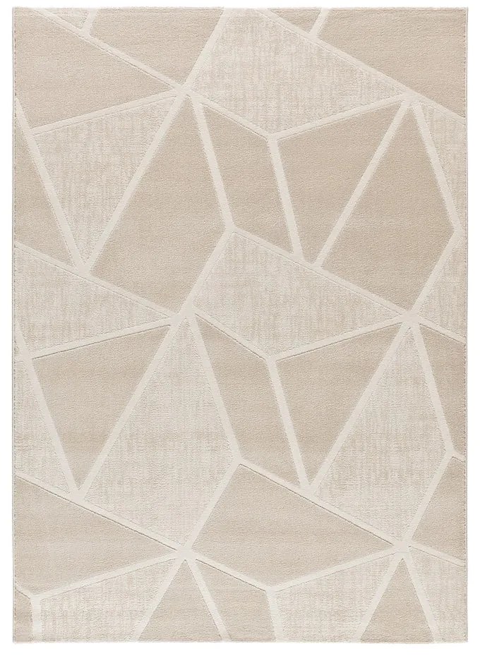 Krémszínű szőnyeg 133x190 cm Sensation – Universal