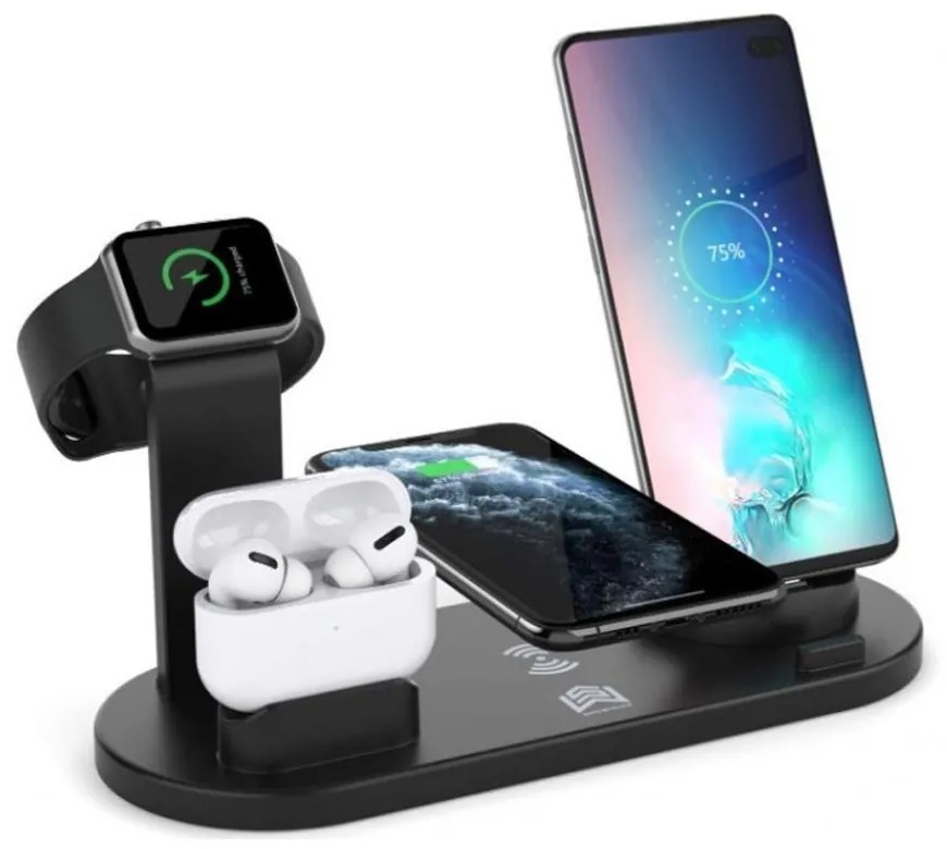 Namvi Asztali Multifunkciós töltő állomás iphone , Iwatch, airpods QS-292