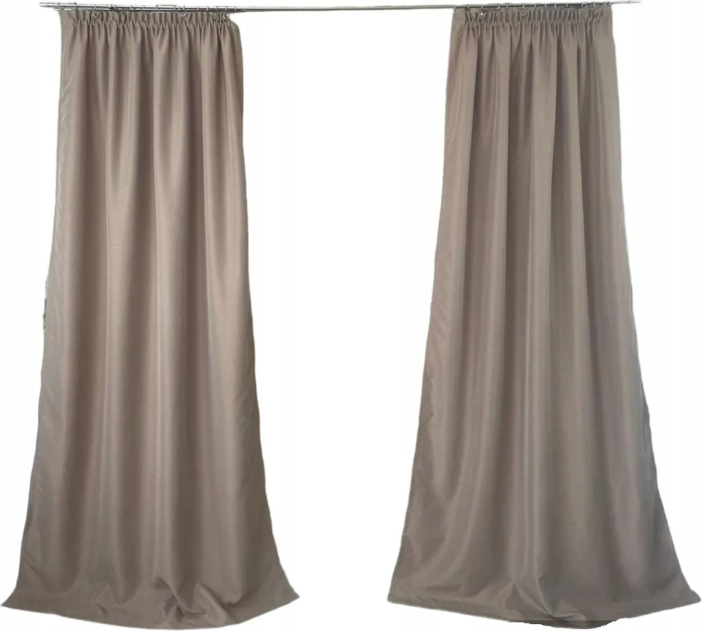 Függönyszövet 280cm , bézs malaga soft- méteráru