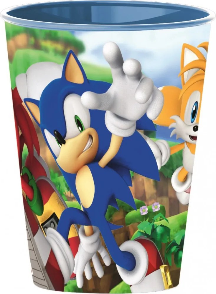 Sonic a sündisznó Adventure műanyag pohár 260 ml