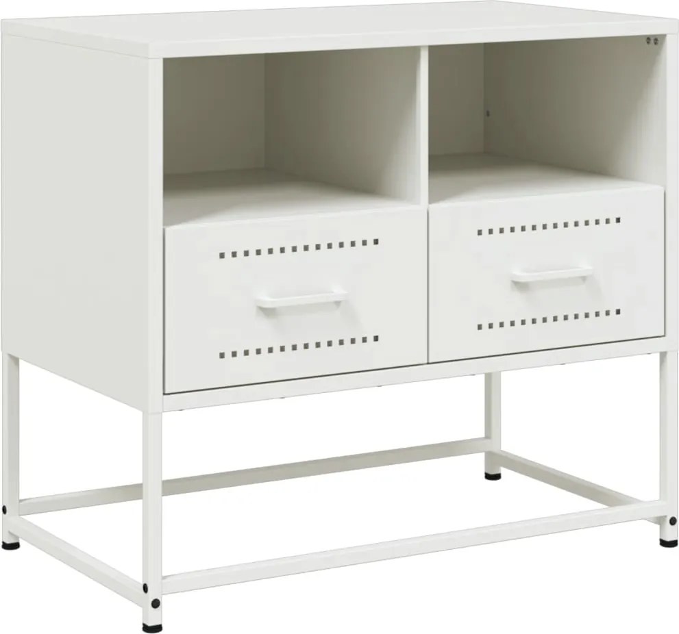 vidaXL fehér acél TV-szekrény 68 x 39 x 60,5 cm