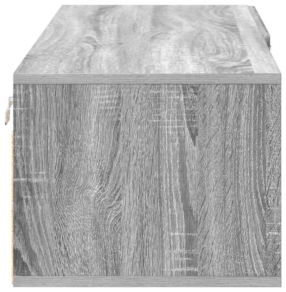 TV szekrény fiókkal Szürke sonoma 100.5 x 39 x 30 cm Faanyag