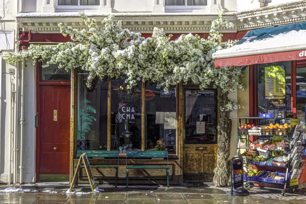 Poszter 30x20cm Maida Vale a hóban 2, Assaf Frank