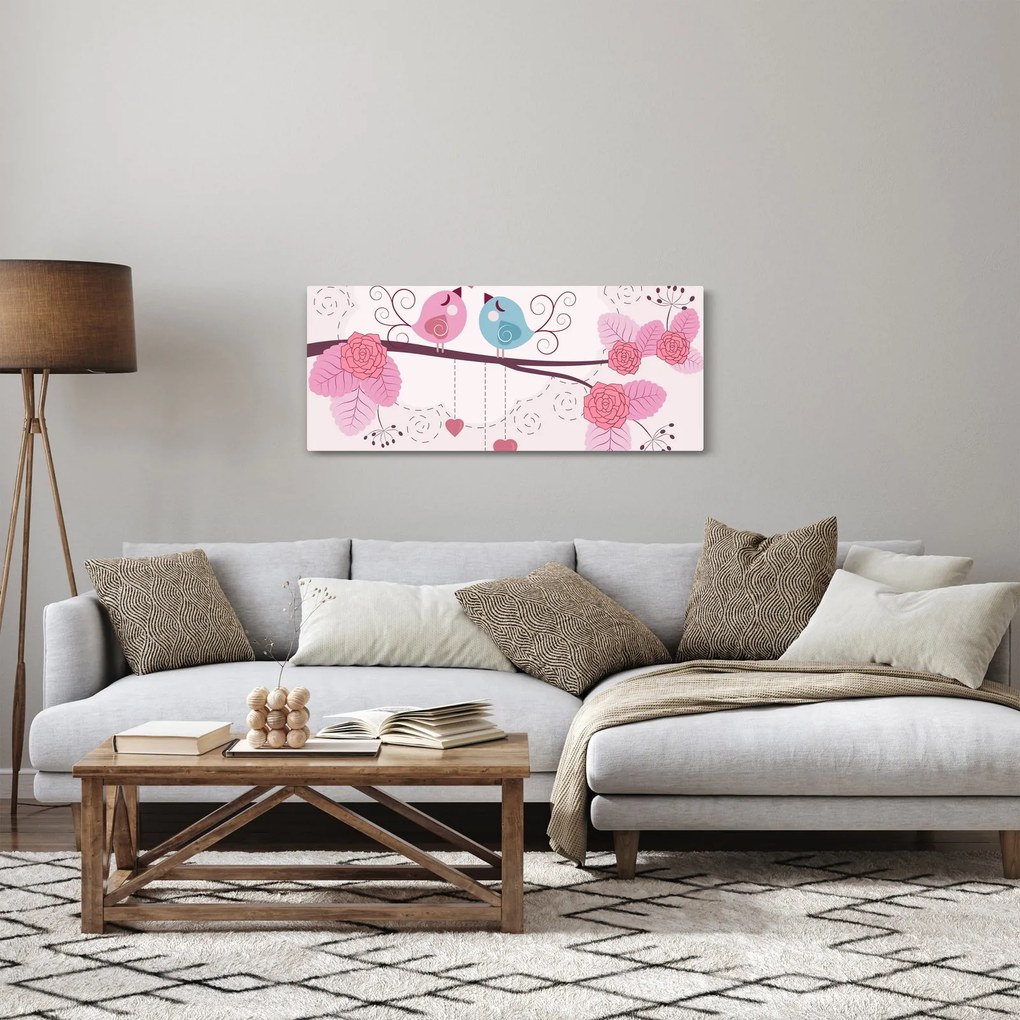 Kép - Szerelmi idő (120x50 cm)