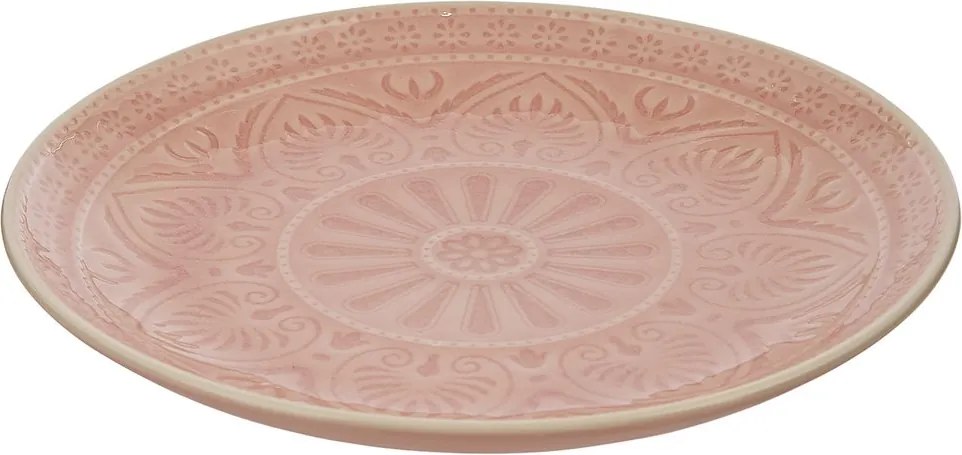 SUMATRA tányér Ø 25cm, rózsaszín