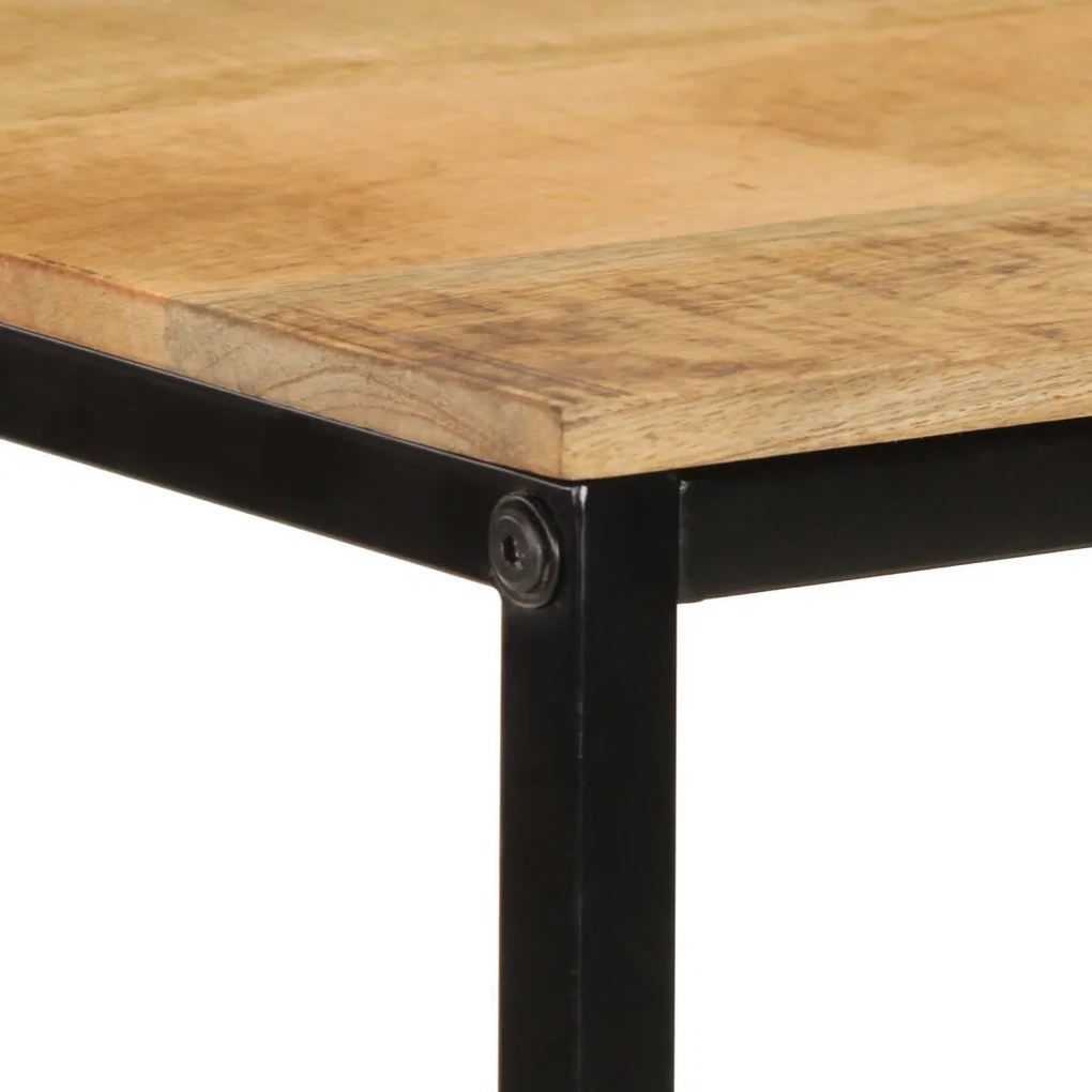 Könyvespolc 70x35x110 cm Tömör fa rusztikus mangóból