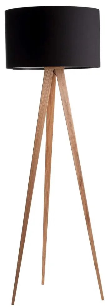 Tripod wood állólámpa
