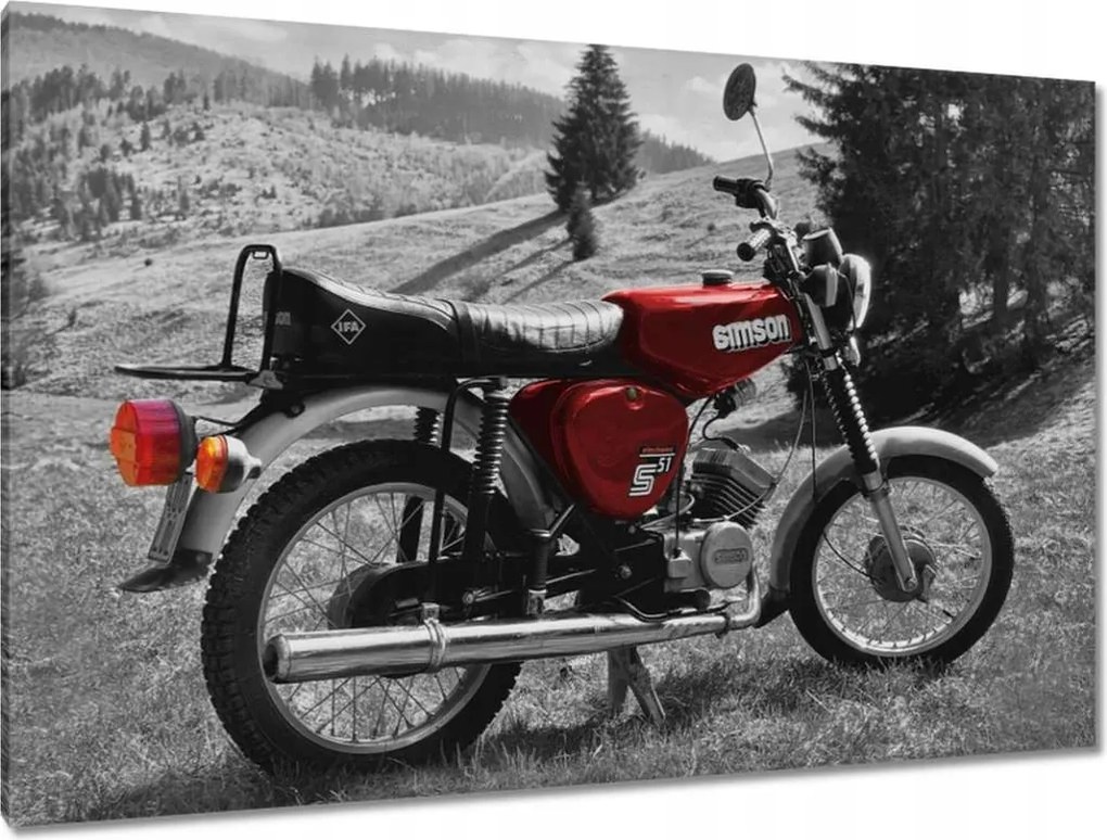 Képek 120x80 Piros Simson S51 E