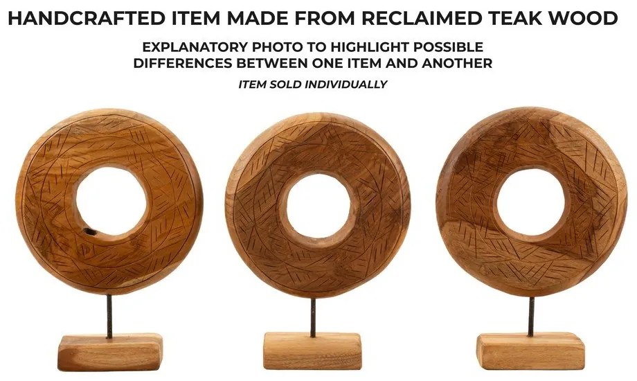 Fa szobor (magasság 38 cm) Dorat – Mauro Ferretti