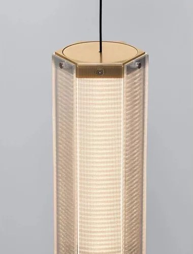 NOVA LUCE 9333213 ESSENZO antik réz LED függeszték lámpa – dimmelhető design világítás