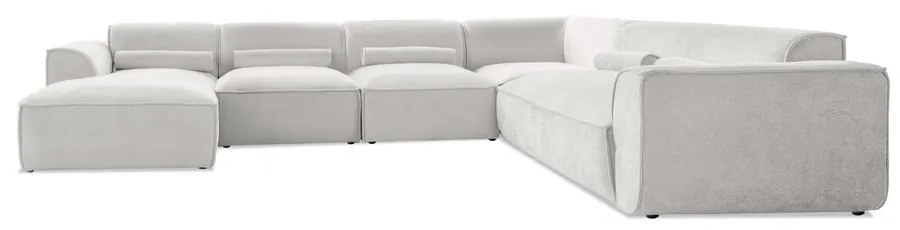 Krémszínű sarokkanapé (jobb oldali) Flex Felix – Miuform