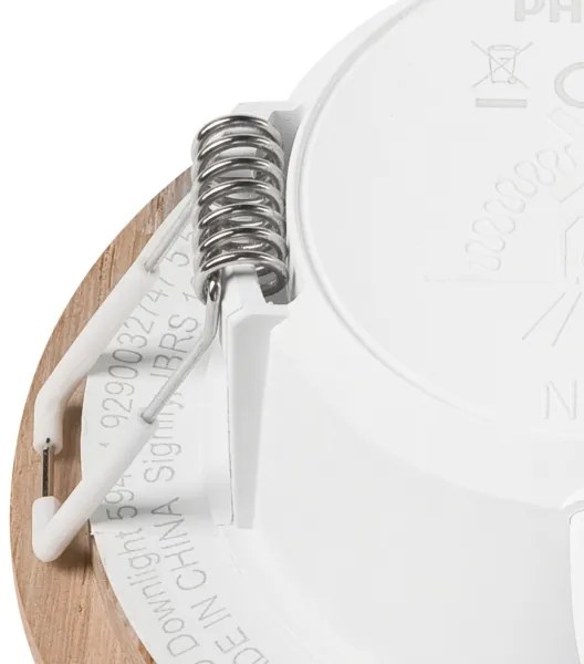 LED mennyezeti lámpa WOODY SPOT LED/5,5W/230V 4000K tölgy ? 10 cm