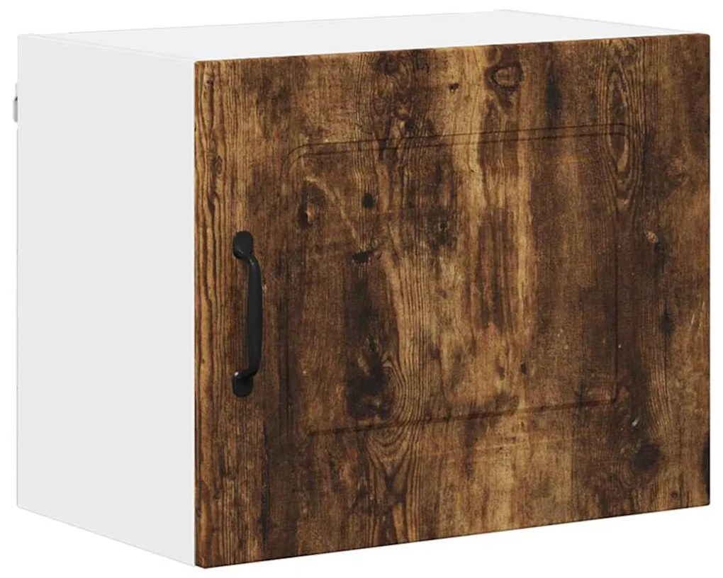 Fali konyhaszekrény 2 pcs Füstölt tölgy 50 x 31 x 40 cm Faanyag