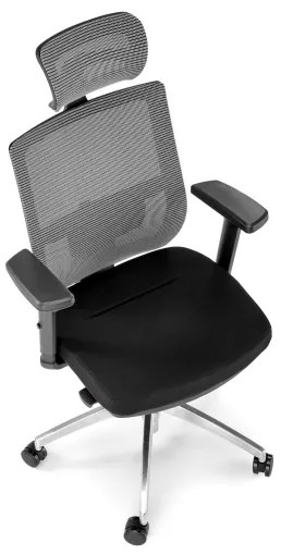 Irodai szék ELMIR fekete/szürke