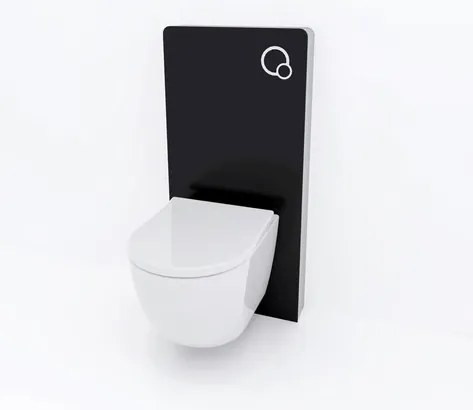 Fali WC szett SAT Fusion előtétfalas szereléshez SIKOSGFUSTORBL