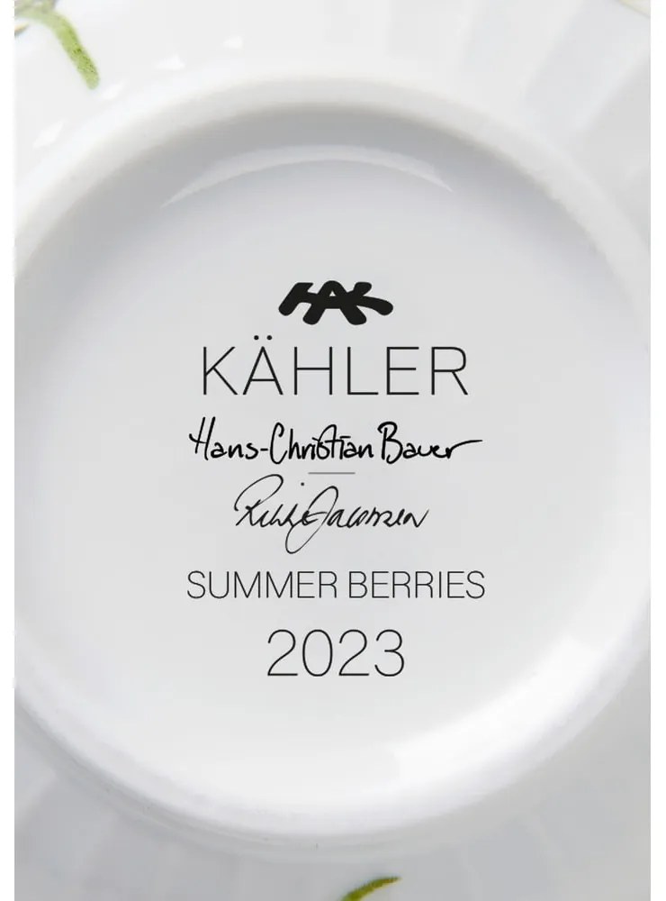 Fehér porcelán bögre 330 ml Hammershøi Summer – Kähler Design