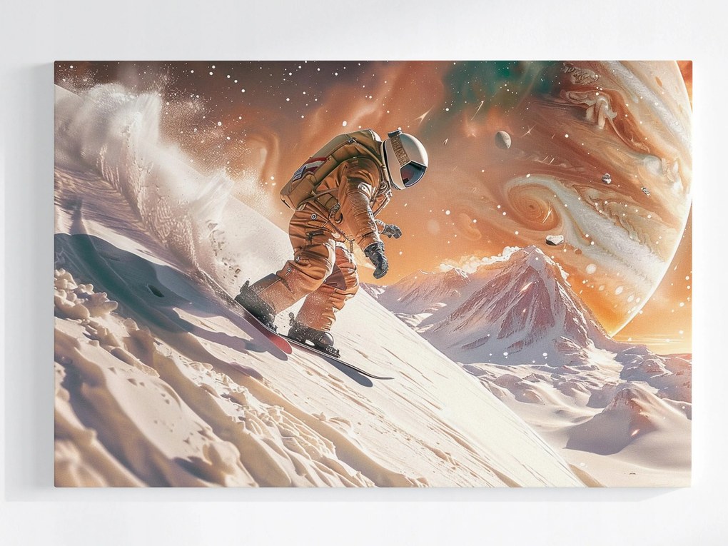 Poszter Űrhajós Síelő Jupiter 120x80