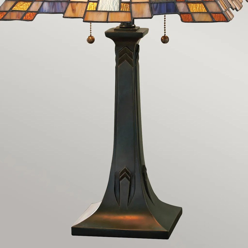 Quoizel INGLENOOK QZ-INGLENOOK-TL Asztali lámpa 2x60W/E27