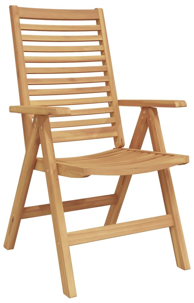 vidaXL Kerti Szék 8 pcs Barna 52 x 64.5 x 108 cm Tömör tíkfa