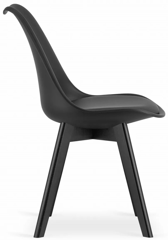 Fekete BALI MARK szék fekete lábakkal