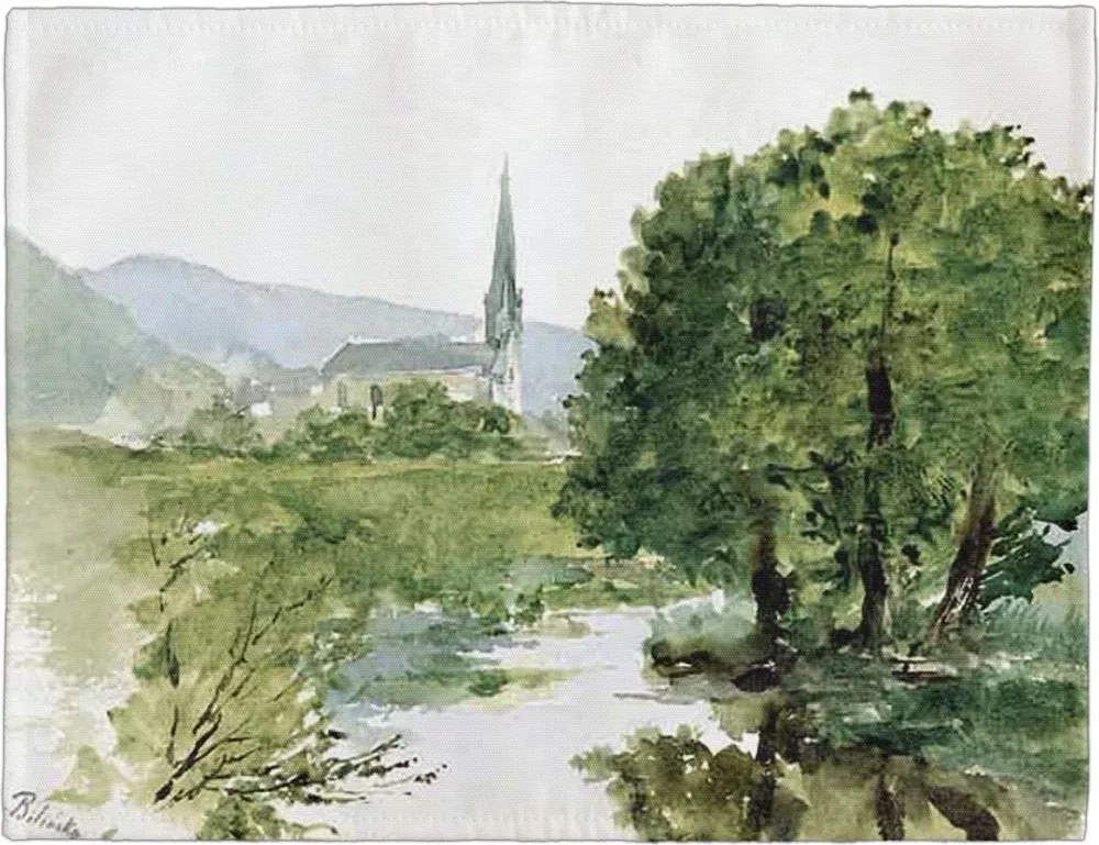 Asztali alátét Tájkép Anna Bilińska-Bohdanowiczowa