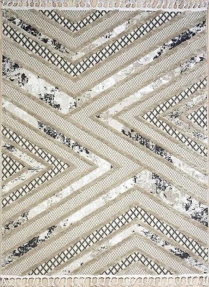 Boho Szőnyeg 200x290 Hálószoba Nappaliba Bézs Loft