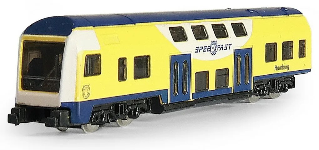 Rappa Fém mini vonat regionális, 16 cm
