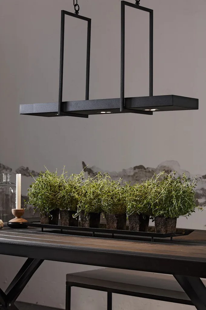 MARSKLÖJD 105780 TRAY Modern Led Függesztett Lámpa Fekete LED IP20