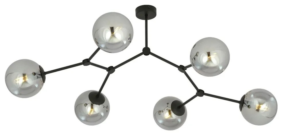 Emibig SPACE 1134/6 Plafonlámpa 6x40W/E14 IP20