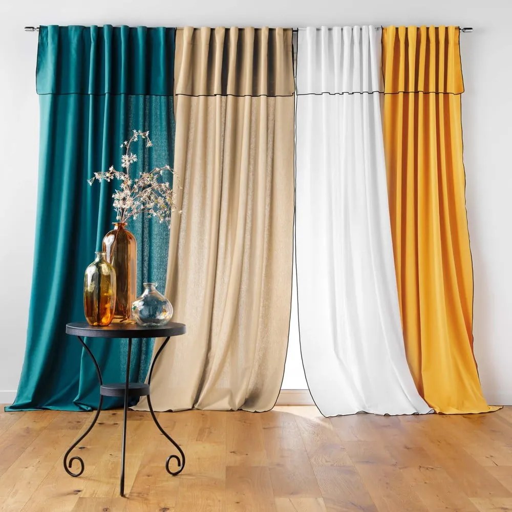 Borvörös függöny 140x240 cm Mistraline – douceur d'intérieur