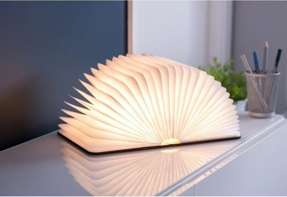 Barna USB fénydekoráció Booklight – Gingko