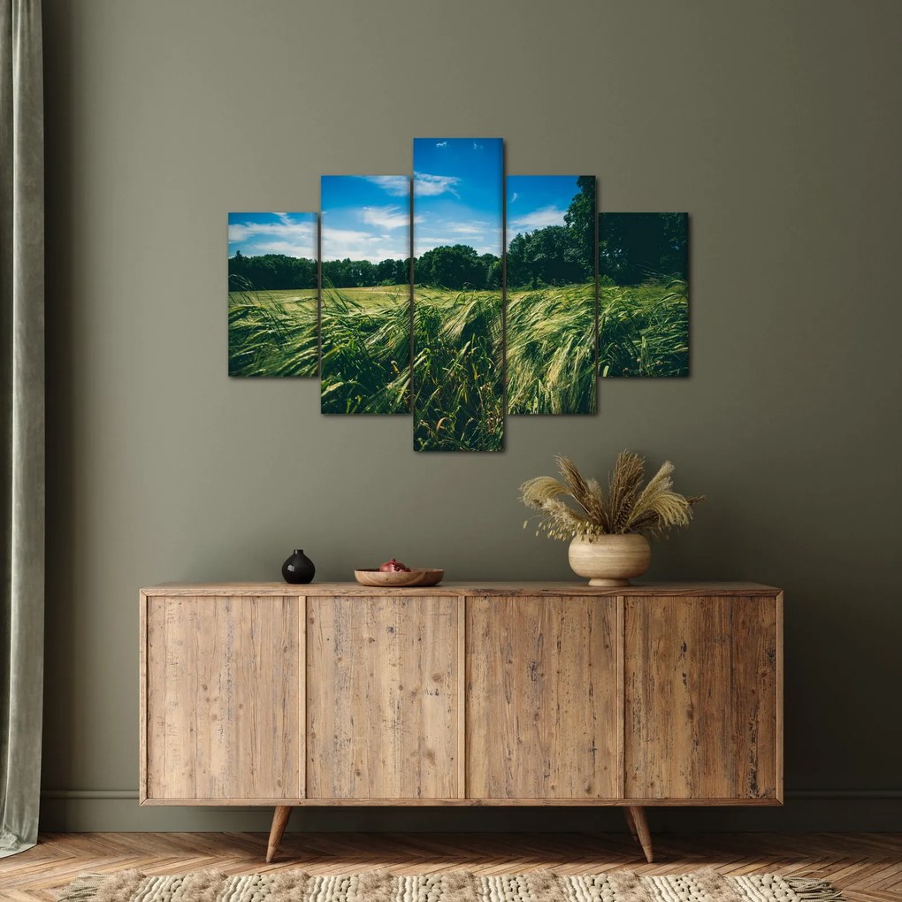 Rét és az erdő képe (150x105 cm)